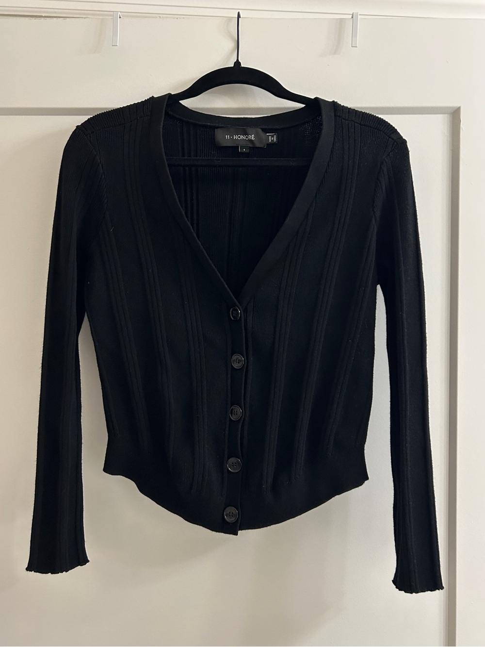 11 Honore Black Cardigan